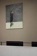 Małgorzata Kaczmarska, Expectancy II, 180x140 cm, oil on canvas, 2017