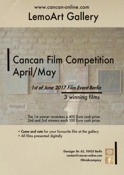 Plakat reklamujący wystawę.